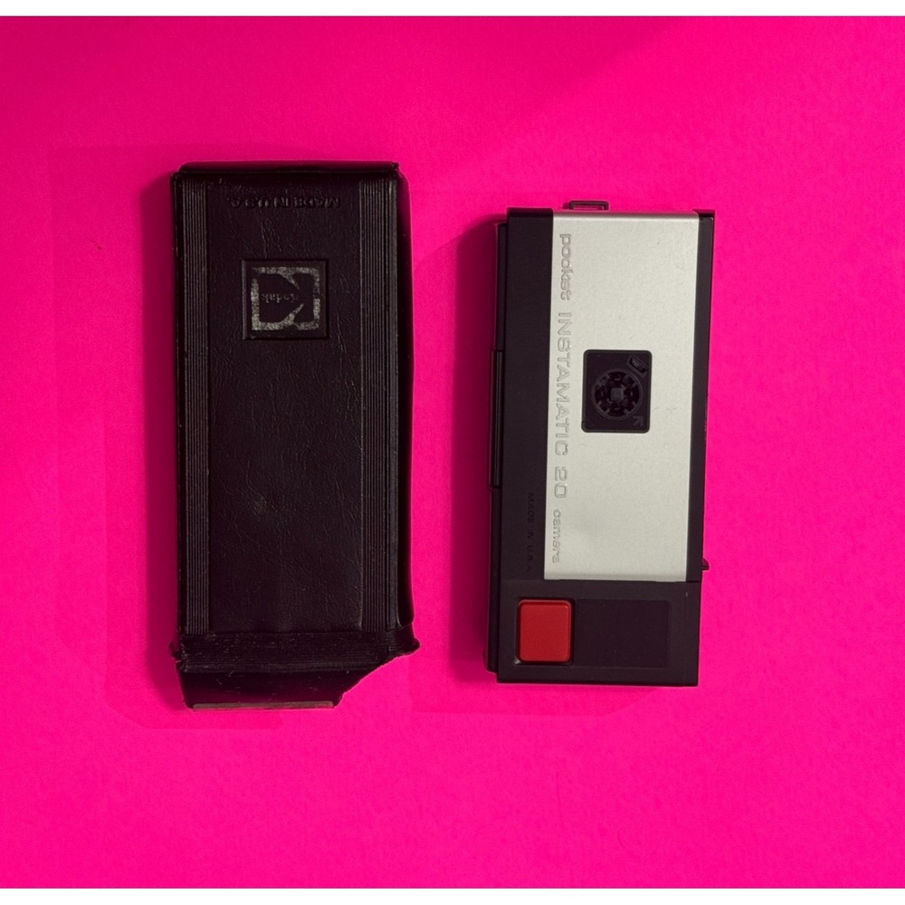 Kodak‎ Pocket Instamatic 20 Camera 110 Film Tested Working with Case